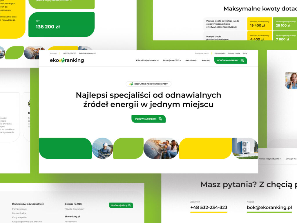 Nowoczesna platforma łącząca klientów z najlepszymi specjalistami OZE i termomodernizacji